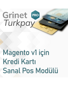 Grinet Turkpay - Magento 1 için Sanal Pos Tahsilat Modülü ( PRO Versiyon )